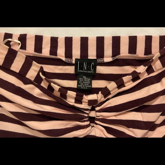 Retro INC striped tube top - size XL - Picture 2 of 3
